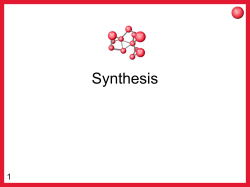 Synthesis slides