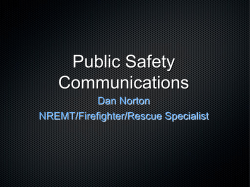 Slides from Guest Lecturer