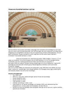 F r en beskrivning av projektet se h r