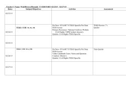 US History Lesson Plans: 2-23-15-2-27-