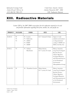 Radioactive Materials