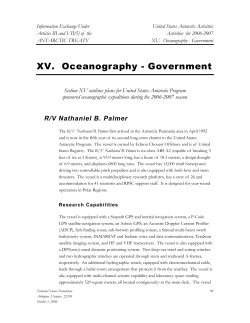 Oceanography - Government