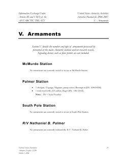 Armaments