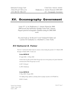 Oceanography - Government