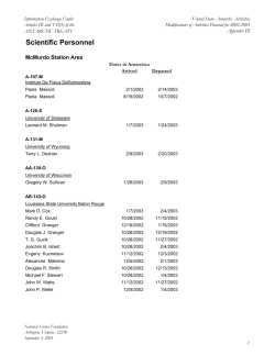 Appendix III. (2002-2003 Names of Personnel)