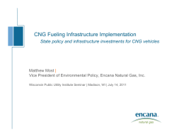 CNG Fueling Infrastructure Implementation