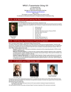 Agenda May 30