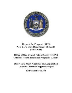 Request for Proposals