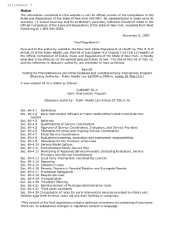 Attachment C: Subpart 69-4