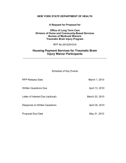 Request for Proposals