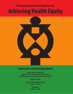 Additional information on the symposium