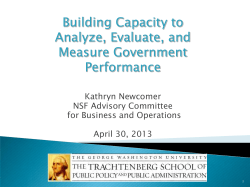 NSF Strategic Plan Update- Links to NSF and Employee Performance Plans- #3