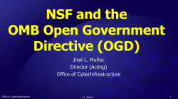 Open Government Initiative