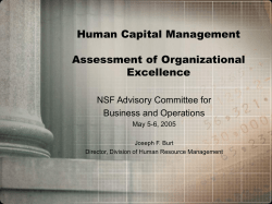 OE - Human Capital Management
