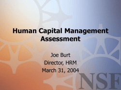 Human Capital Management