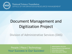 Document Management and Digitization Project