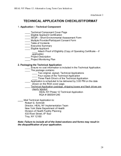 Attachments 3 - 11: Fillable Forms