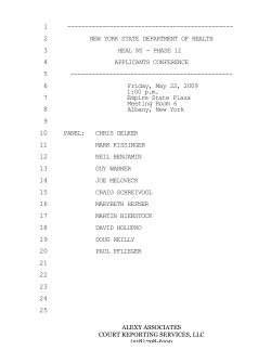 Conference Transcript