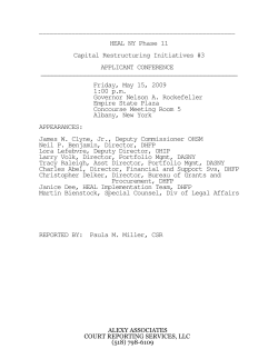 Albany Conference Transcripts