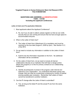Questions and Answers and Modifications