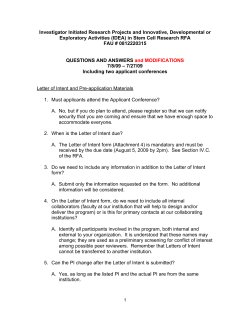Questions and Answers and Modifications