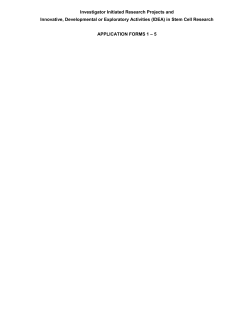 Fillable Application Forms 1 through 5