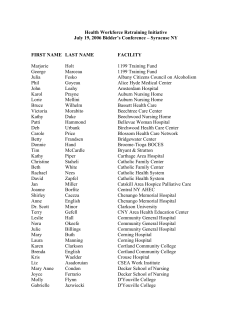 <Download Syracuse Bidders' Conference Attendees List</