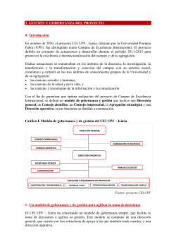 Descripci del model de gesti i governan a