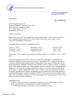approval letter