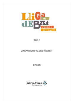 Bases de la Lliga