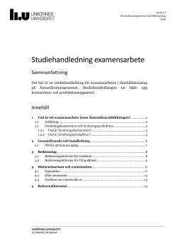 Studiehandledning (pdf)