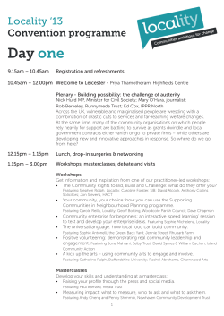 Locality 13 building possibility