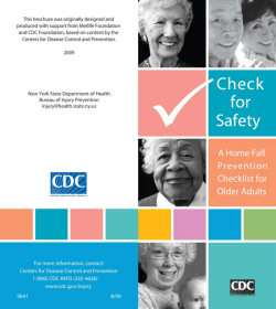 fall hazard checklist