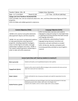 Lesson Plan Week 7 9