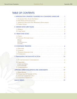Table of Contents