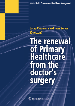 The renewal of Primary Healthcare