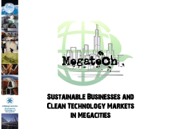 Short presentation about Megatech (pdf)
