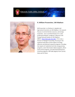 Bill Provencher bio and photo