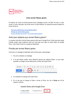 Com enviar fitxers grans