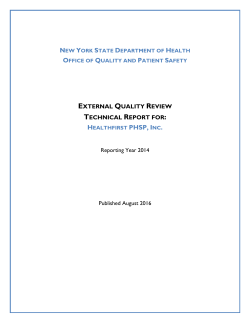 HealthFirst PHSP, Inc.