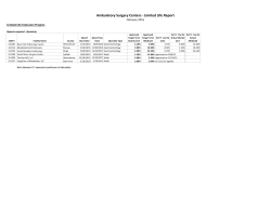 Charity Care Reporting Compliance for Approval ASCs - LL Extensions