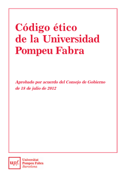 codigo etico 2012