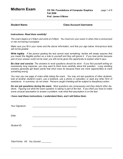 Fall 2008 Midterm