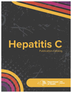 Hepatitis C Publication Catalog and Order Form