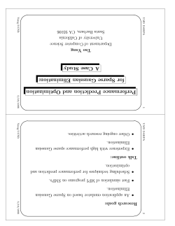 Performance Prediction and Optimization for Sparse Gaussian Elimination: A Case Study