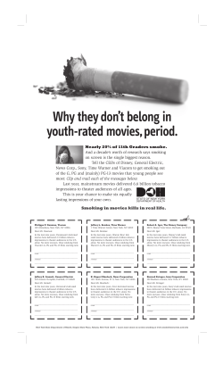 Advertisements published
