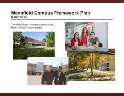 Mansfield Campus Framework Plan March2013 Finalrfs