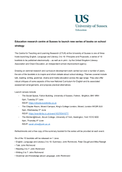 Press release: CTLR launches new series of books on school; strategy [PDF 178.33KB]