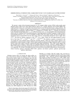 the team could measure the movement of stars in 125 different clusters around Centaurus A