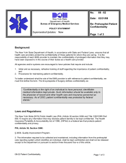 08-02 Prehospital Patient Confidentiality